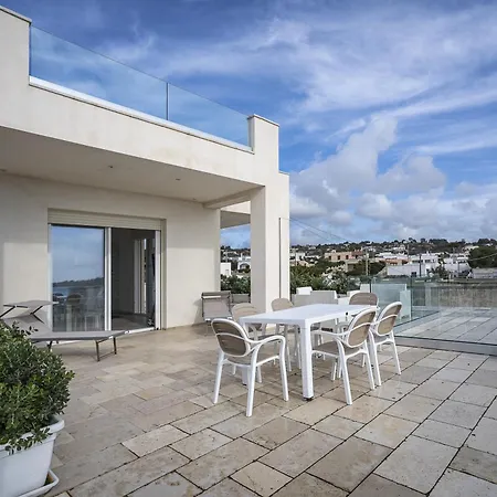 Apartment Blu Panoramica Trilo Sea View - Happy